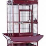 Prevue Hendryx Large Select Wrought Iron Play Top Bird Cage Black