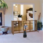 Richell Deluxe Freestanding Pet Gate  Medium