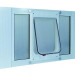 Ideal Pet Products Aluminum Sash Window Cat Flap  27-32 Inches