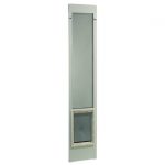 Ideal Pet Products Fast Fit Pet Patio Door  Extra Large/White Frame 75" to 77 3/4"