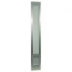 Ideal Pet Products Fast Fit Pet Patio Door  Super Large/Silver Frame 77 5/8" to 80 3/8"