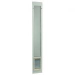 Ideal Pet Products Fast Fit Pet Patio Door  Medium/White Frame 93 3/4" to 96 1/2"