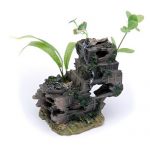 Penn Plax Sunken Gardens Shipwreck Stern  Medium