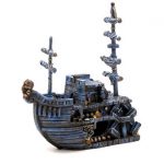 Penn Plax Pirate Treasure Ship Bow