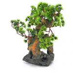 Penn Plax Bonsai Tree on Rocks