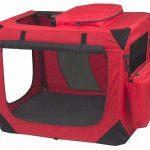 Pet Gear Generation II Deluxe Portable Soft Crate Red Small