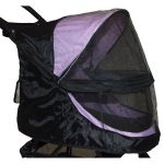 Pet Gear Weather Cover For No-Zip Happy Trails Pet Stroller Black