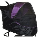 Pet Gear Weather Cover for Special Edition No-Zip Pet Stroller Black