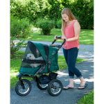 Pet Gear Jogger No-Zip Pet Stroller Forest Green