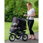 Pet Gear NV No-Zip Pet Stroller Rose