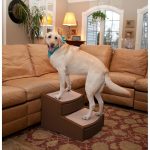 Pet Gear Easy Step II Extra Wide Pet Stairs Chocolate