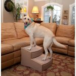 Pet Gear Easy Step II Extra Wide Pet Stairs Tan