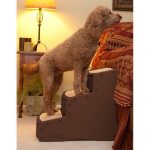 Pet Gear Easy Step III Extra Wide Pet Stairs Chocolate