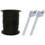 Essential Pet Products Essential Pet Heavy Duty In-Ground Fence Wire and Flag Kit  1000 Feet