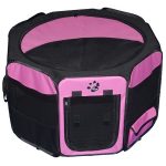 Pet Gear Travel Lite Soft-Sided Pet Pen Pink Medium